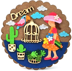 Виріб аплікація із фетру Dream Виріб аплікація із фетру Dream
