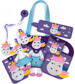 Сумка з фетру "Единоріг" Сумка з фетру "Единоріг"