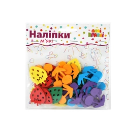 Набір наліпок "М'які" Ягідки №10 Набір наліпок "М'які" Ягідки №10