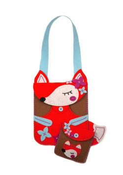 Сумка з фетру "Лисичка Сумка з фетру "Лисичка