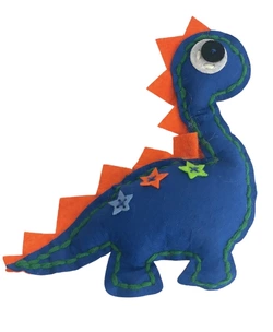 Зший сам іграшку з фетру  " Динозавр синій "