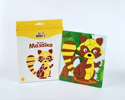 М’яка мозаїка “Єнот” М’яка мозаїка “Єнот”