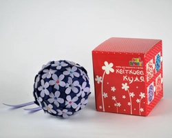 Набір для творчості з фетру "Квіткова куля" (синя) Набір для творчості з фетру "Квіткова куля" (синя)