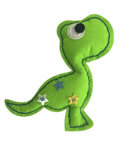 Зший сам іграшку з фетру  "  Динозавр зелений  "