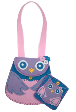 Сумка з фетру "Совушка" Сумка з фетру "Совушка"
