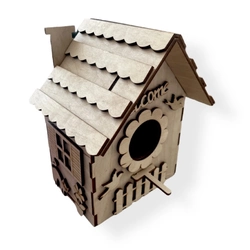 Шпаківня  збери та розфарбуй №2 Шпаківня  збери та розфарбуй №2