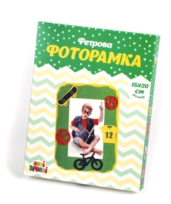 Набір для творчості "Фоторамка "Спорт" Набір для творчості "Фоторамка "Спорт"