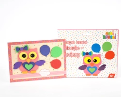 Аплікація-листівка "Сова" Аплікація-листівка "Сова"