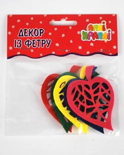 Набір для творчості "Декор з фетру" Листочок №14 Набір для творчості "Декор з фетру" Листочок №14