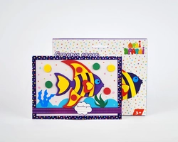 Аплікація-листівка "Рибка" Аплікація-листівка "Рибка"