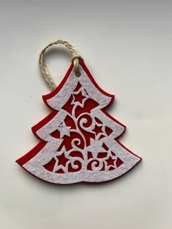 Підвіс з фетру "Ялинка" Підвіс з фетру "Ялинка"