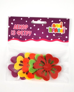 Набір для творчості "Декор з фетру" Квітка №8 Набір для творчості "Декор з фетру" Квітка №8