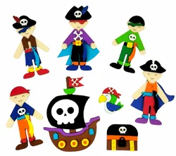 3D Аплікація  Пірати 3D Аплікація  Пірати