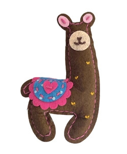 Зший сам іграшку з фетру  " Лама" Зший сам іграшку з фетру  " Лама"