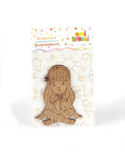 Фігурка з МДФу Поза лотосу №3 Фігурка з МДФу Поза лотосу №3