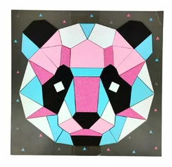 М`яка мозаїка Голови   Панда М`яка мозаїка Голови   Панда