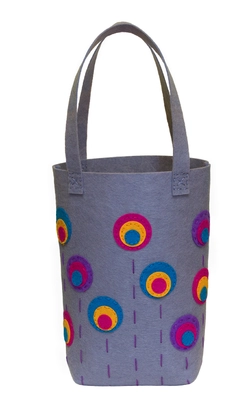 Сумка з фетру "Квіткова" Сумка з фетру "Квіткова"