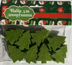 Новорічний декор з фетру "Ялинки" Новорічний декор з фетру "Ялинки"