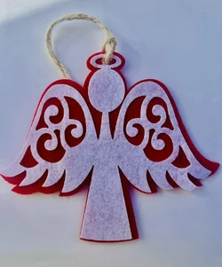 Підвіс з фетру "Ангел № 1" Підвіс з фетру "Ангел № 1"