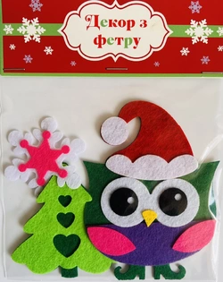 Набір декору "Новорічна Сова" Набір декору "Новорічна Сова"