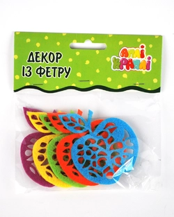 Набір для творчості "Декор з фетру" Яблуко ажурне №4 Набір для творчості "Декор з фетру" Яблуко ажурне №4