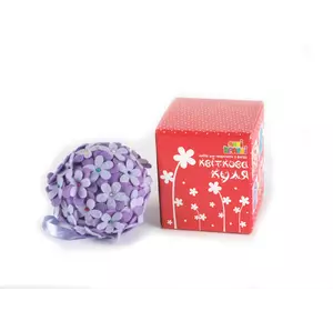 Набір для творчості з фетру "Квіткова куля" (бузкова) Набір для творчості з фетру "Квіткова куля" (бузкова)