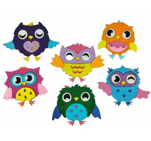 3D Аплікація   Сови 3D Аплікація   Сови