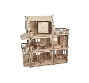 Ляльковий будиночок-конструктор Ляльковий будиночок-конструктор