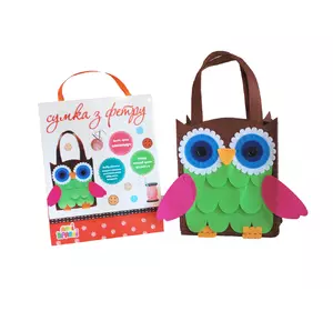Сумка з фетру "Сова" Сумка з фетру "Сова"