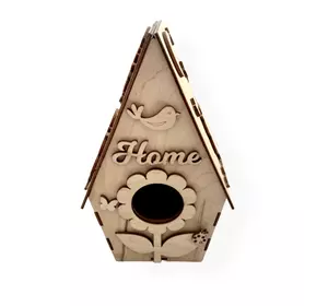 Шпаківня  збери та розфарбуй Шпаківня  збери та розфарбуй