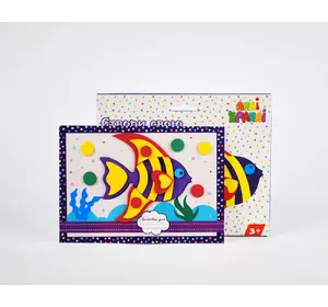 Аплікація-листівка "Рибка" Аплікація-листівка "Рибка"