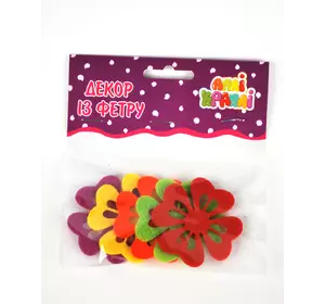Набір для творчості "Декор з фетру" Квітка №8 Набір для творчості "Декор з фетру" Квітка №8