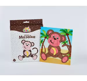 М’яка мозаїка “Мавпа” М’яка мозаїка “Мавпа”