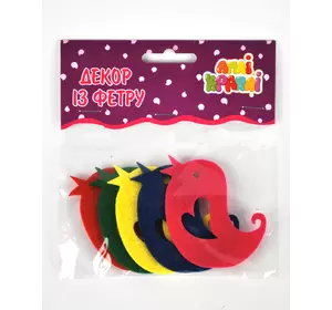 Набір для творчості "Декор з фетру" Пташка №1 Набір для творчості "Декор з фетру" Пташка №1